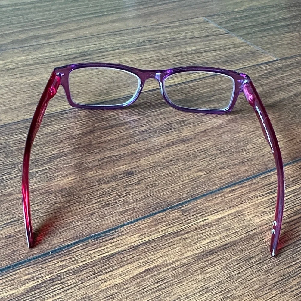 👓👓Foster Grant Burgundy and Crimson Reader Glasses👓👓